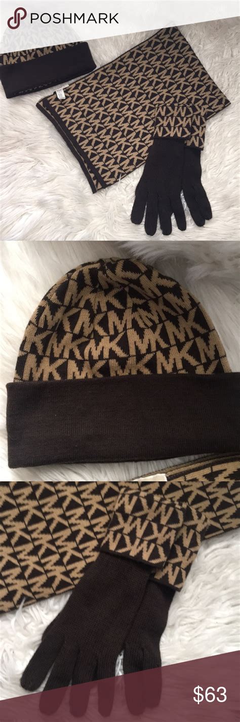 michael kors shawls|michael kors scarf hat glove.